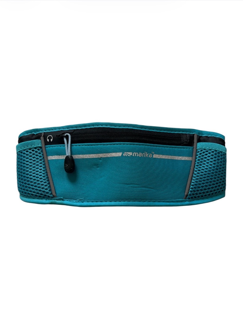 New Marika Fanny Waist Pack Hip Bag Running Hiking Cycling Sack Blue Belt Purse